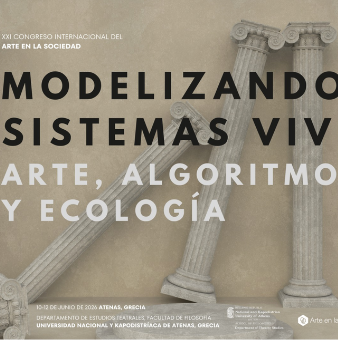 Crespillo Marí, L. (2026).Arte, Accesibilidad Y Ecología De La Experiencia: Un Modelo Háptico Virtual Multimodal Para La Mediación Patrimonial. Comunicación aceptada en el XXI Congreso Internacional del Arte en la Sociedad. Modelizando sistemas vivos: Arte, algoritmos y ecología, organizado por el Departamento de Estudios Teatrales, Facultad de Filosofía, Universidad Nacional y Kapodistríaca de Atenas. Atenas, Grecia. 10–12 de junio de 2026.